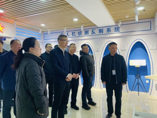 福州市副市长赵明正一行调研福建灵信信息科技有限公司