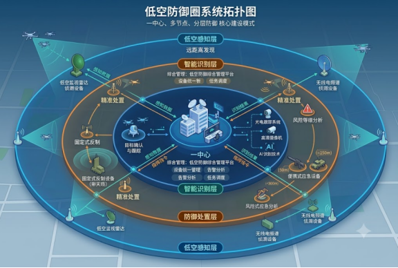 超大园区低空无人机防御系统解决方案