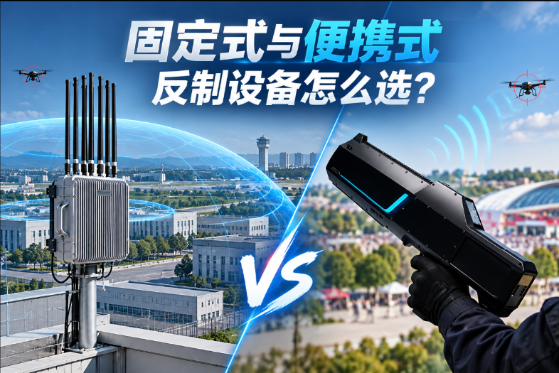 固定式与反制设备对比图